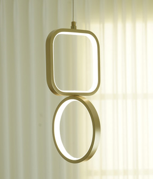 LED 덴비 펜던트조명, 식탁등 (골드 LED10W)