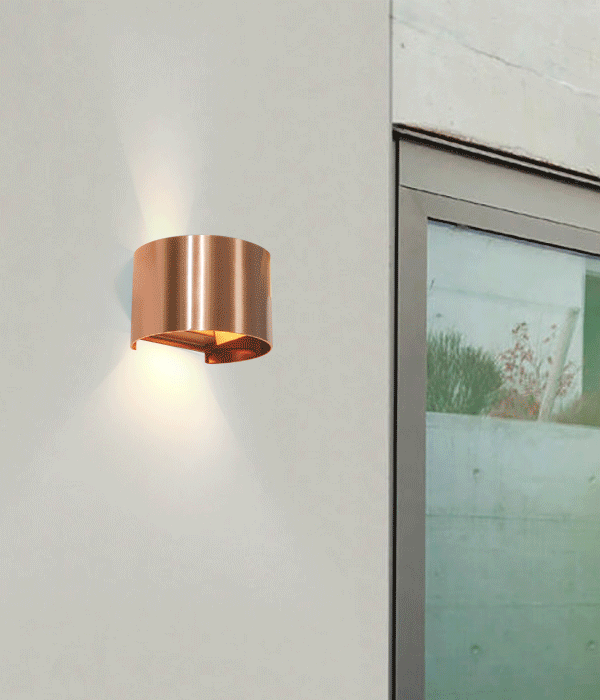 베이크 외부벽등, 인테리어 외부벽조명 (LED 6W)